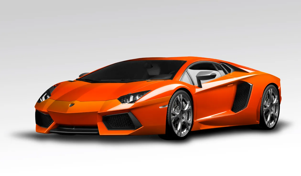 Orangefarbener Lamborghini Aventador – Sportwagen vermieten als lukratives Geschäftsmodell in Deutschland