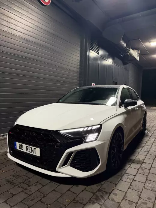 Audi RS3 2022 – 400 PS quattro in Weiß