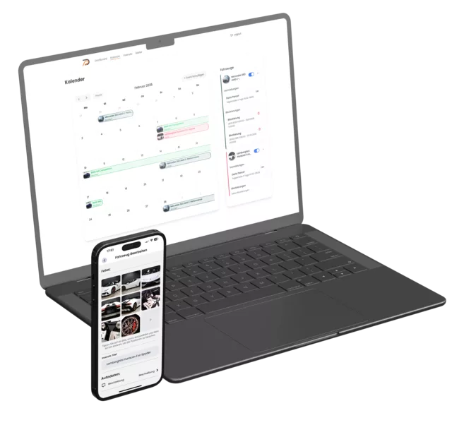 Vermieter-Kalender in der Web-Version