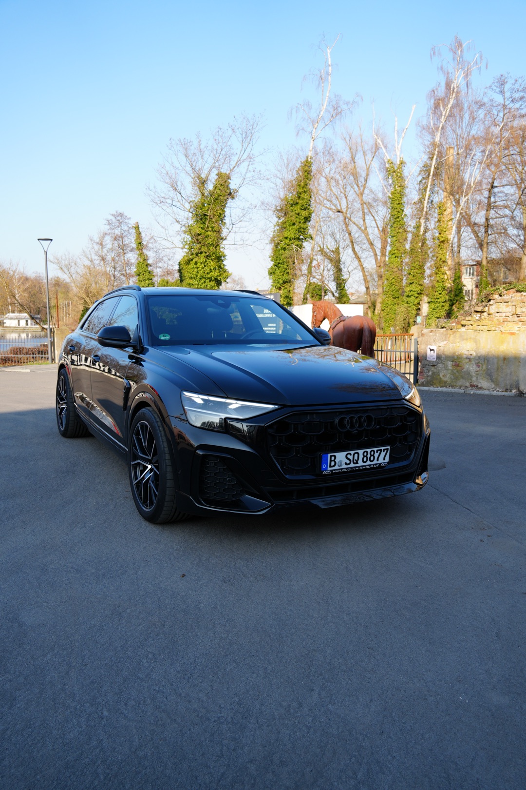 Audi Q8 S-Line 2025 Mieten Berlin⎹ hochzeitauto Mieten⎹ Langzeitmiete