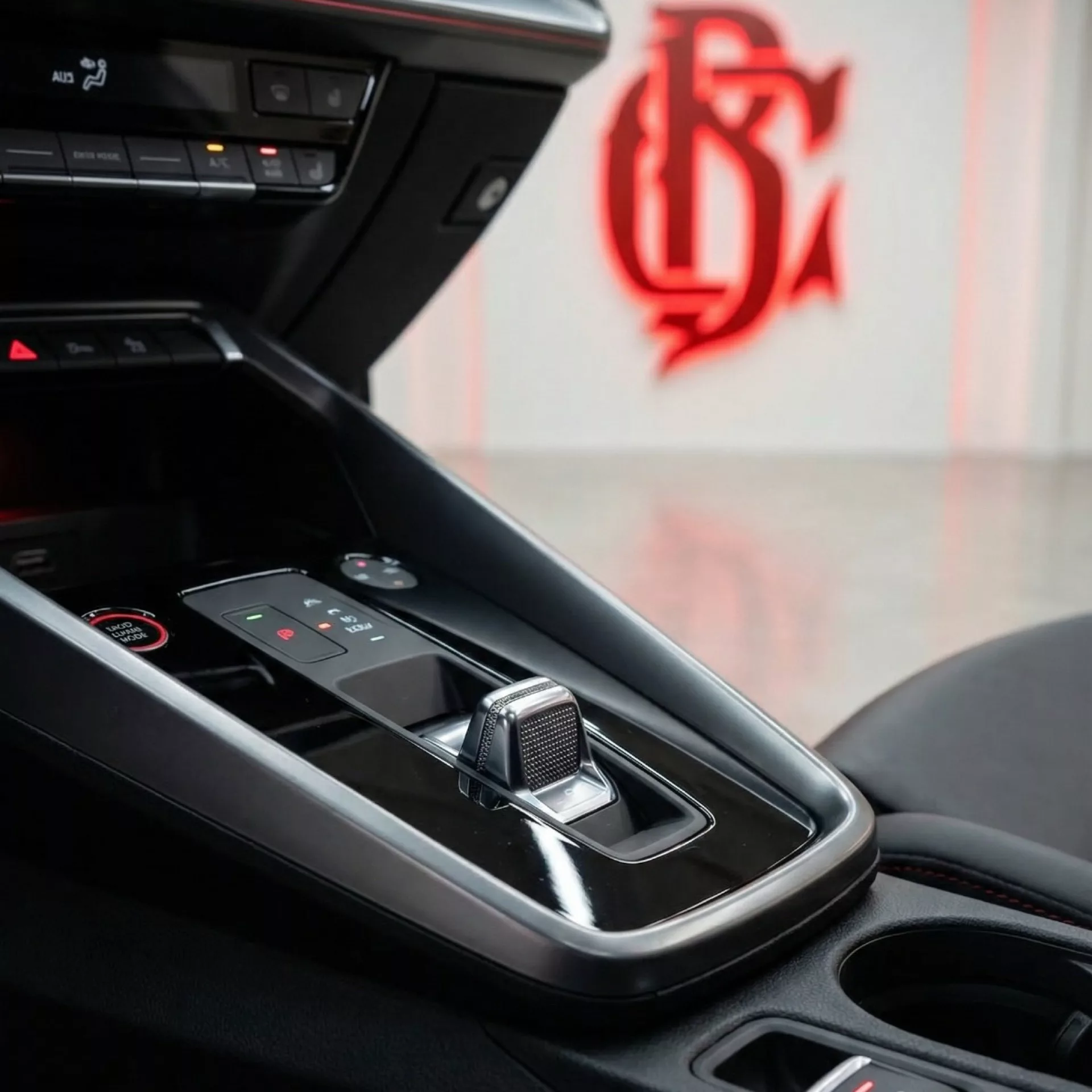 AUDI RS3 Limousine Innenraum Mittelkonsole schwarz mieten