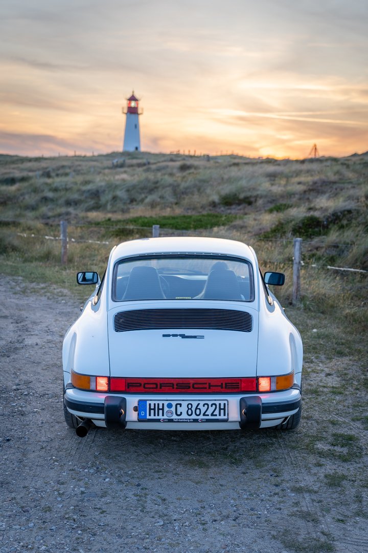 1982 Porsche  Rückansicht - Mieten in Hamburg