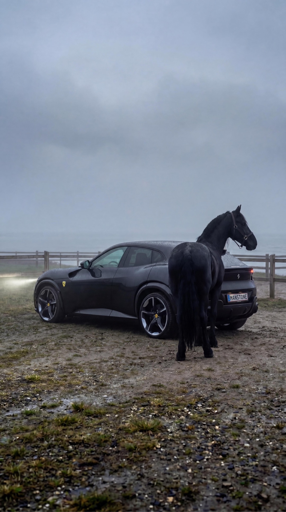 2024 Ferrari null Rückansicht - Mieten in Berlin