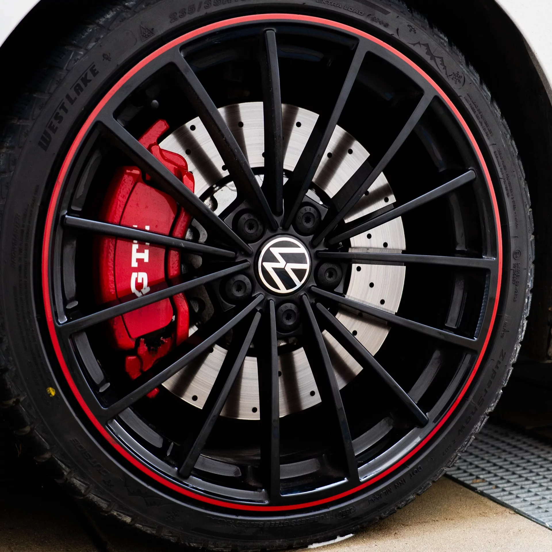 Golf GTi Clubsport Performance Paket Felgendetail mieten
