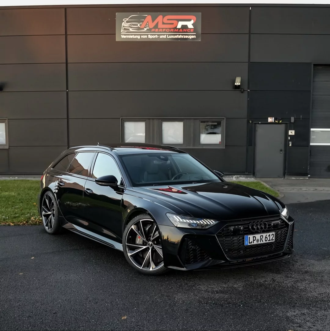Audi RS6 mieten C8 2024 schwarz