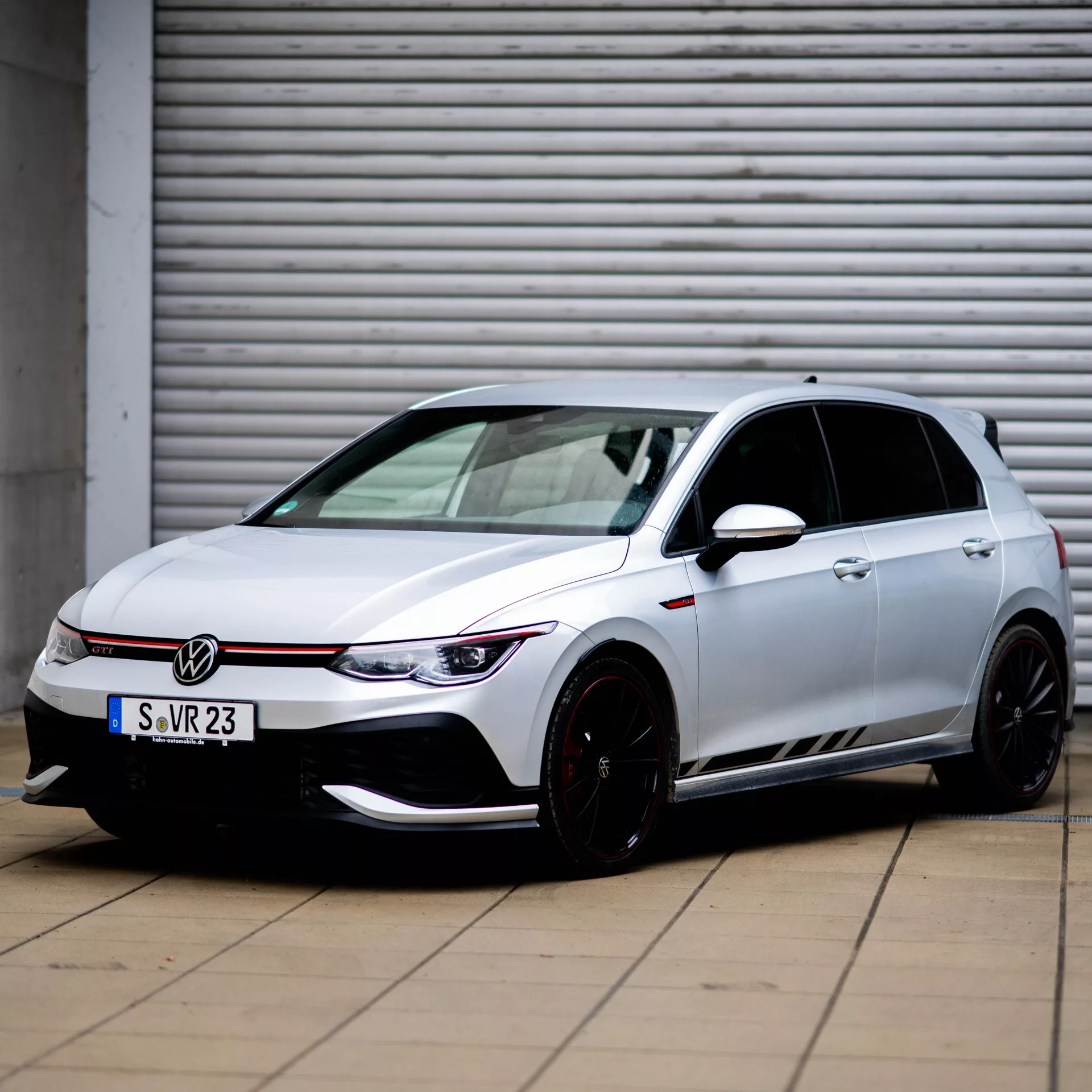 Golf GTi Clubsport, Weiß, Frontansicht, Performance Paket mieten