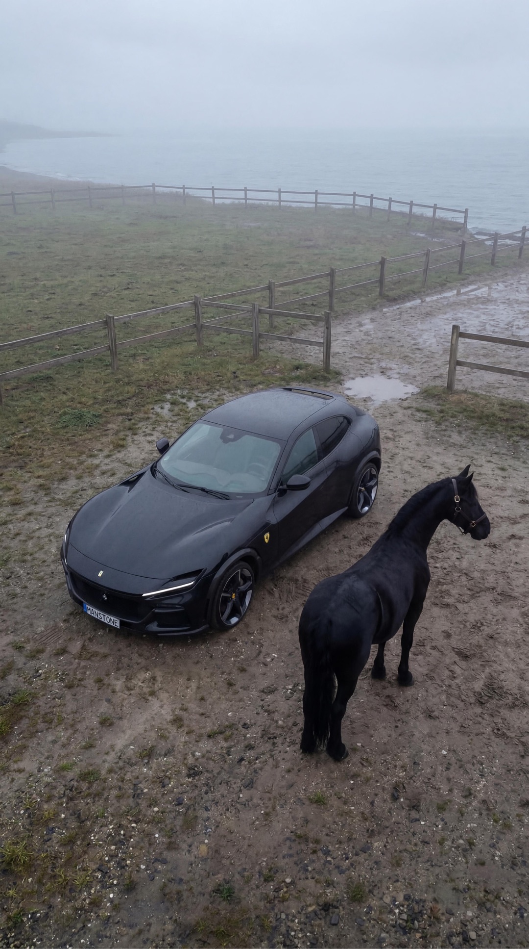 2024 Ferrari null Seitenansicht links - Mieten in Berlin