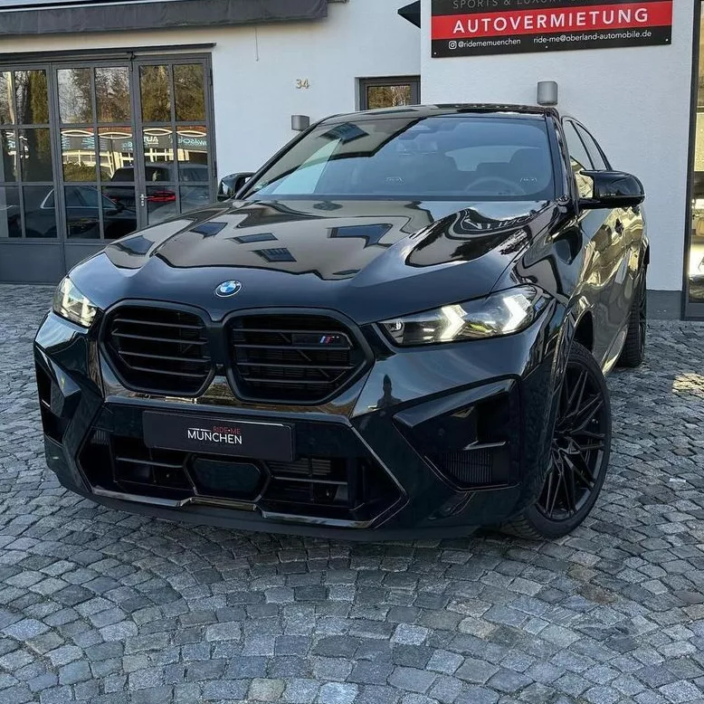 2023 BMW X6 M Competition mit 625PS, Automatik, 3.9s (0-100) - Mieten in München