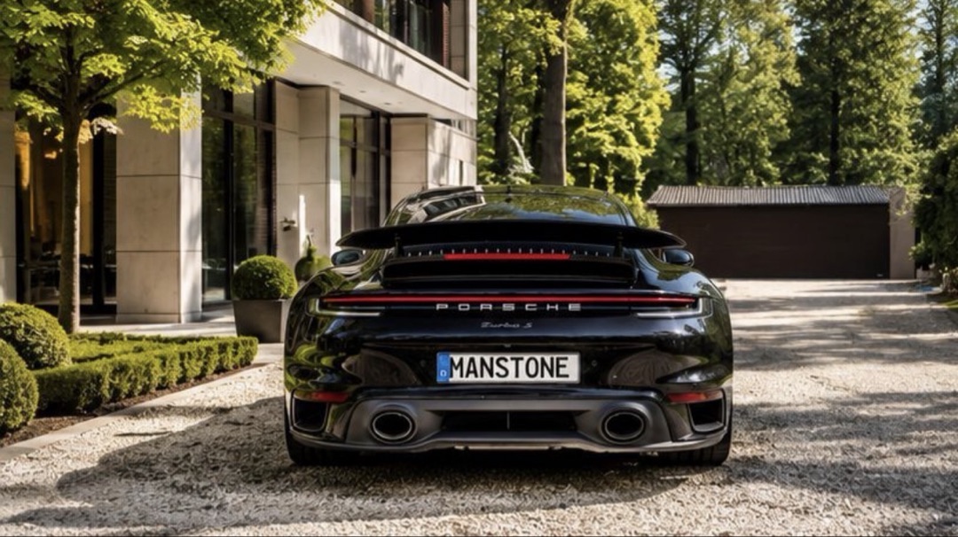 2020 Porsche null Rückansicht - Mieten in Berlin